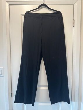 Wide leg dress pants